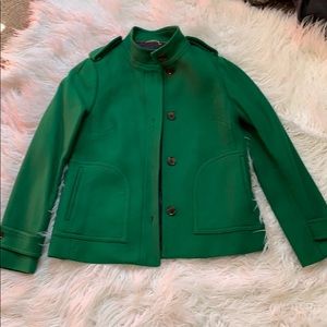 Small Green Banana Republic Button Down Jacket